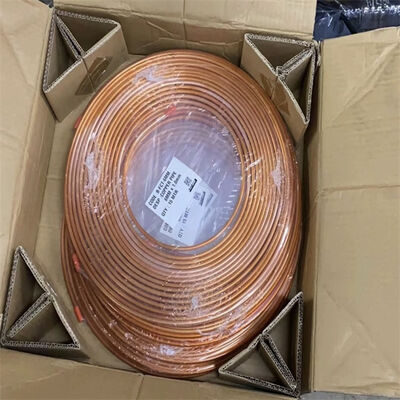 Copper Round Pipe Industrial Grade - 1 Inch Diameter, Durable, ASTM B75 Compliant, for Construction Use