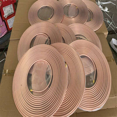 Air conditioning Copper Round Pipe - 3/4 inch diameter, environmentally friendly, conductive, ASTM B88 specifications
