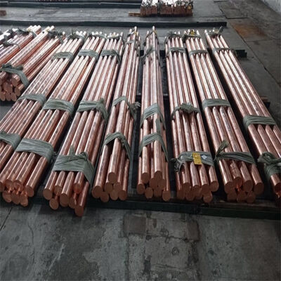 Copper Round Rod - Easy Machining C11000 Alloy, 12mm x 1m Size, DIY Craft Projects, Excellent Durability, EN 13601 Compliant