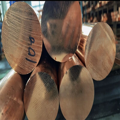 Copper Round Rod - High Thermal Conductivity, 3/8 Inch to 2 Inch Sizes, for Heat Exchangers and Industrial Use, Meets ASTM B152