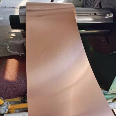 Copper Alloy Sheet - Precision Rolled, Thickness 0.3mm to 3mm, for Mechanical Parts, EN 1652