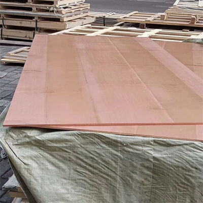 Copper Alloy Sheet - Precision Rolled, Thickness 0.3mm to 3mm, for Mechanical Parts, EN 1652