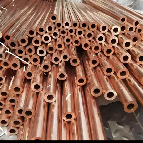 Copper Round Pipe HVAC Applications - 3/4 Inch Size, High Thermal Conductivity, Wall Thickness 0.5mm, EN 1057