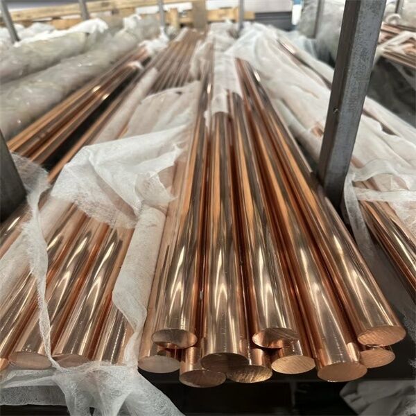 Copper Round Rod - 99.9% Pure, High Conductivity, 10mm Diameter for Electrical Wiring, ASTM B187 Standard